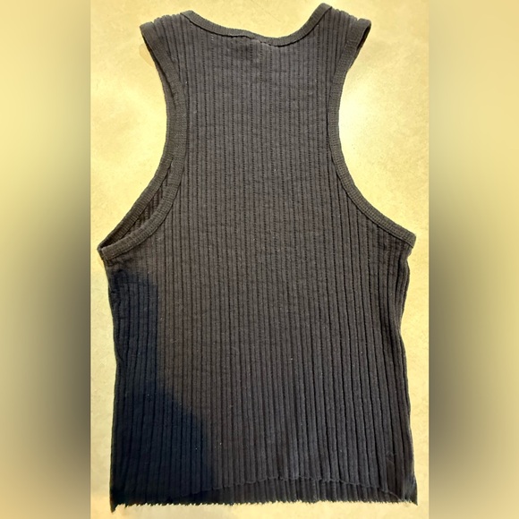 Urban Outfitters BDG Black Ribbed Muscle Tee ‘n - Picture 4 of 7